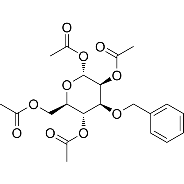 α-D-Mannopyranose, 3-O-(phenylmethyl)-, 1,2,4,6-tetraacetate 65827-58-9